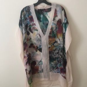 Sheer long top great condition European brand, wore once,